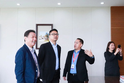 快訊 | 熱烈歡迎吳涇鎮(zhèn)領導蒞臨寶開指導工作！